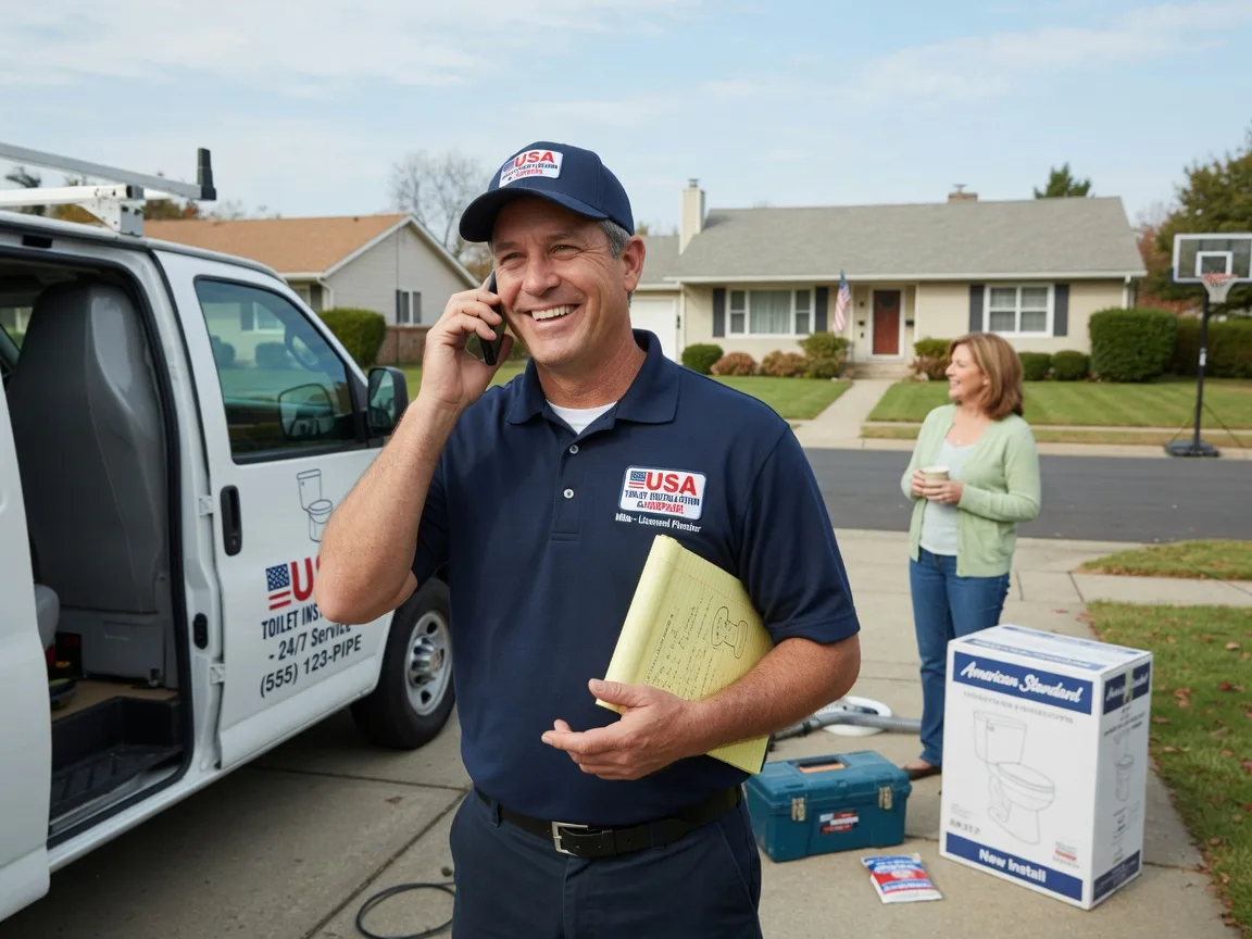 Toilet Installation Sellersville, PA FAQs